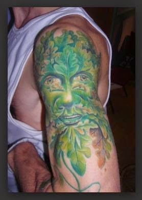 Green Man Tattoos