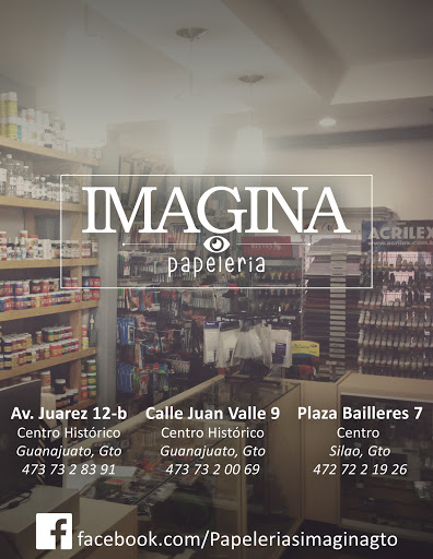 Papeleria Imagina, b, Av. Benito Juárez 12, Zona Centro, 36000 Guanajuato,  Gto., México, Tienda de baratijas