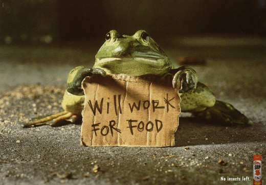 Publicidad Creativa: Work for Food