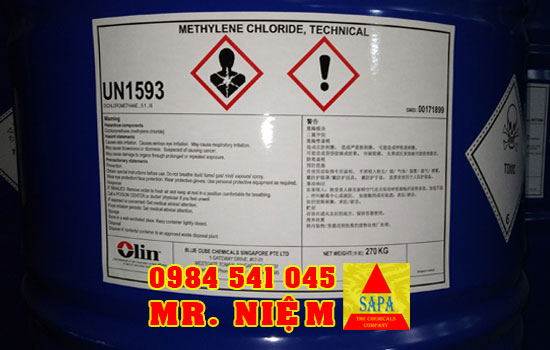 Hóa Chất SAPA | Dung môi Methylene Chloride (MC)