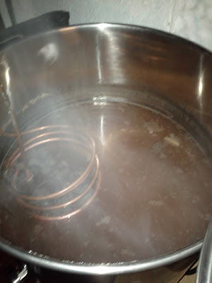 About to cool the brew About to cool the brew