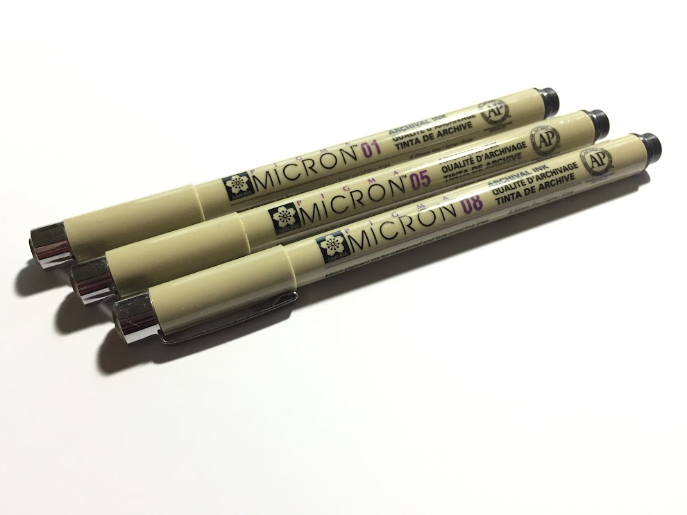 FINE-LINER Pen SHOOTOUT – A comparison of Fine-liner Pens on the