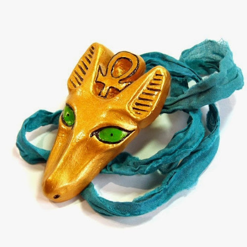 Anubis Necklace by earthdeva