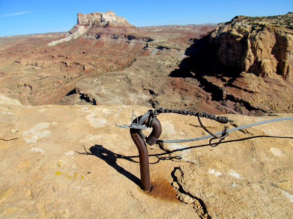 Anchor at the end of the mining road