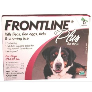 Frontline Plus For Dogs 89-132 Lb, 6 Pk