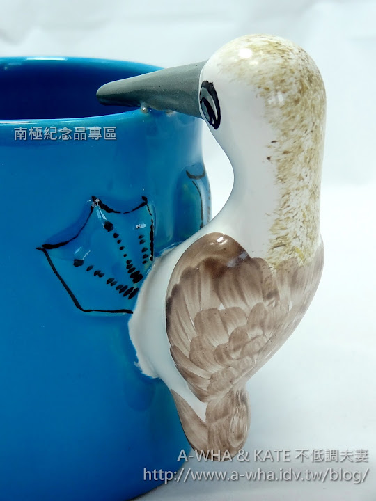 【加拉巴哥群島之旅】購物指南必買紀念品特輯：藍腳鰹鳥Blue-footed Booby咖啡杯~馬克杯遊世界系列