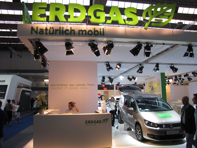 Stanowisko Erdgas-Mobil na targach IAA Frankfurt 2011