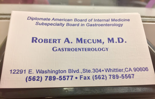 Internist «Robert A. Mecum, MD», reviews and photos