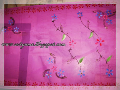 designs for fabric painting on sarees. You can see Saree border in