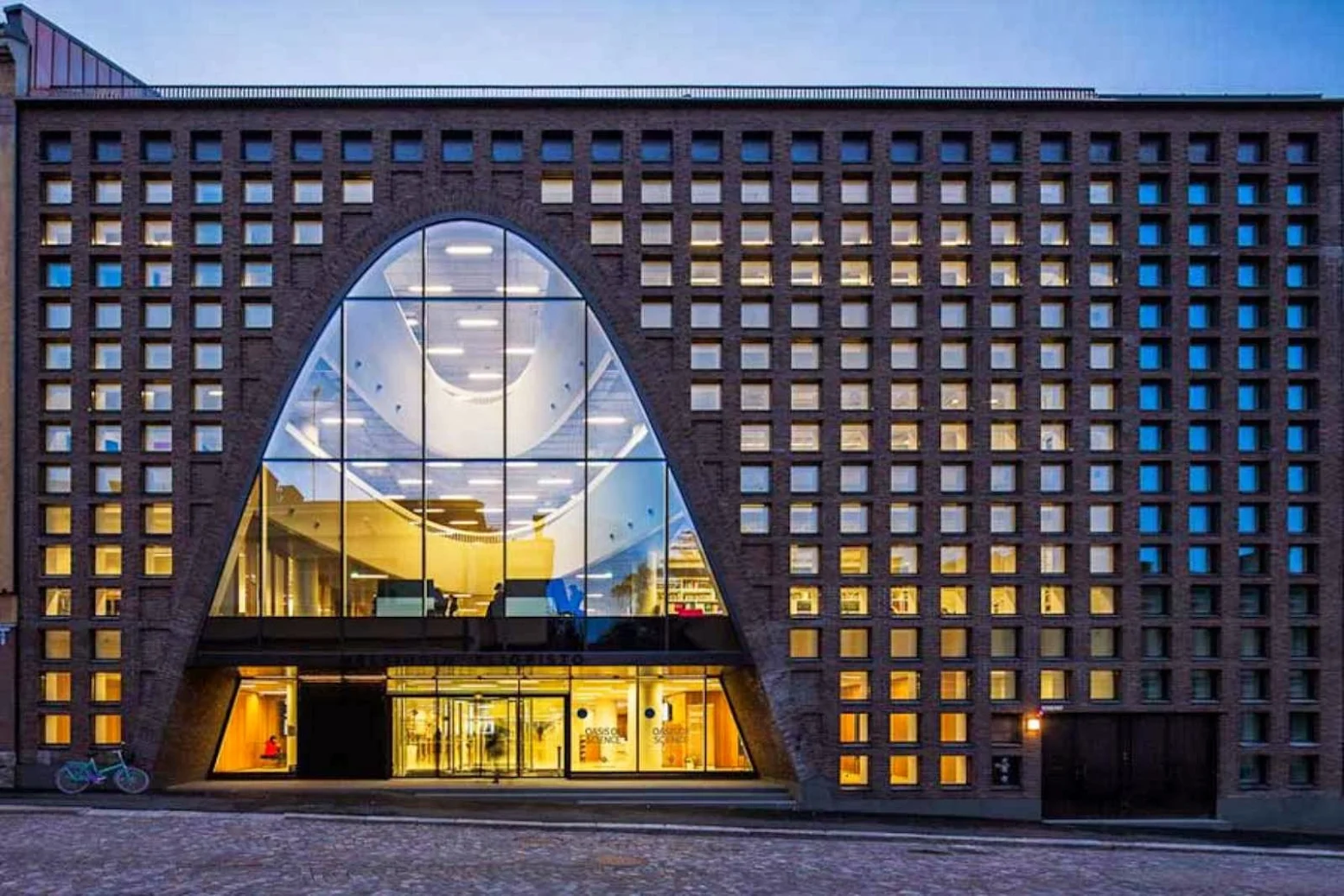 Helsinki University Main Library by Anttinen Oiva Architects