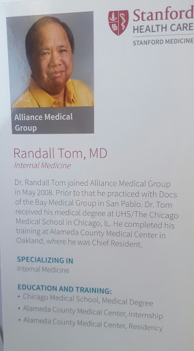 Internist «Randall Tom, MD», reviews and photos