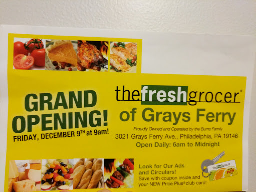 Supermarket «The Fresh Grocer of Grays Ferry», reviews and photos, 3021 Grays Ferry Ave, Philadelphia, PA 19146, USA