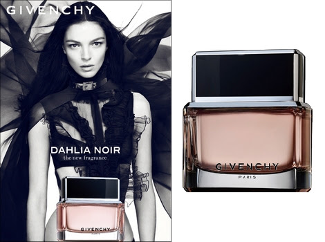 Givenchy "Dahlia Noir" Fragrance, campaña otoño invierno 2011