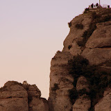 A Cross On One of the Rocky Peaks - Montserrat, Spain