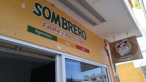 Sombrero - Falafel Y Mucho Más kosher, Avenida Licenciado Benito Juárez 248, Centro, 77600 San Miguel de Cozumel, Q.R., México, Restaurante de falafeles | QROO