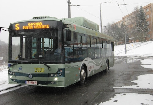 Solbus SM 12 CNG na testach w PKM Gdynia