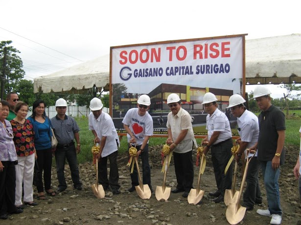 Gaisano Capital holds groundbreaking rites for first mall in Surigao City