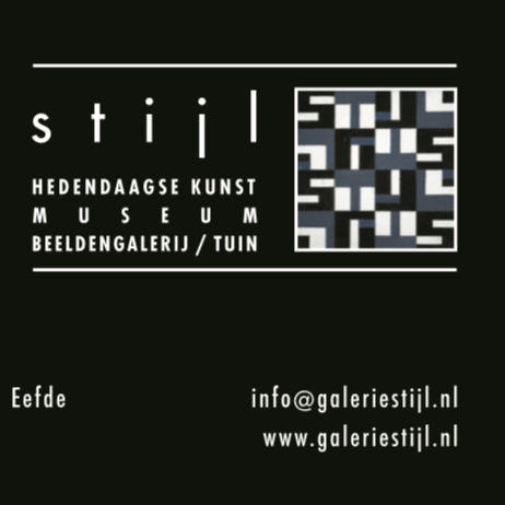 Galerie Stijl - hedendaagse kunst -museum- beeldengalerij/tuin logo