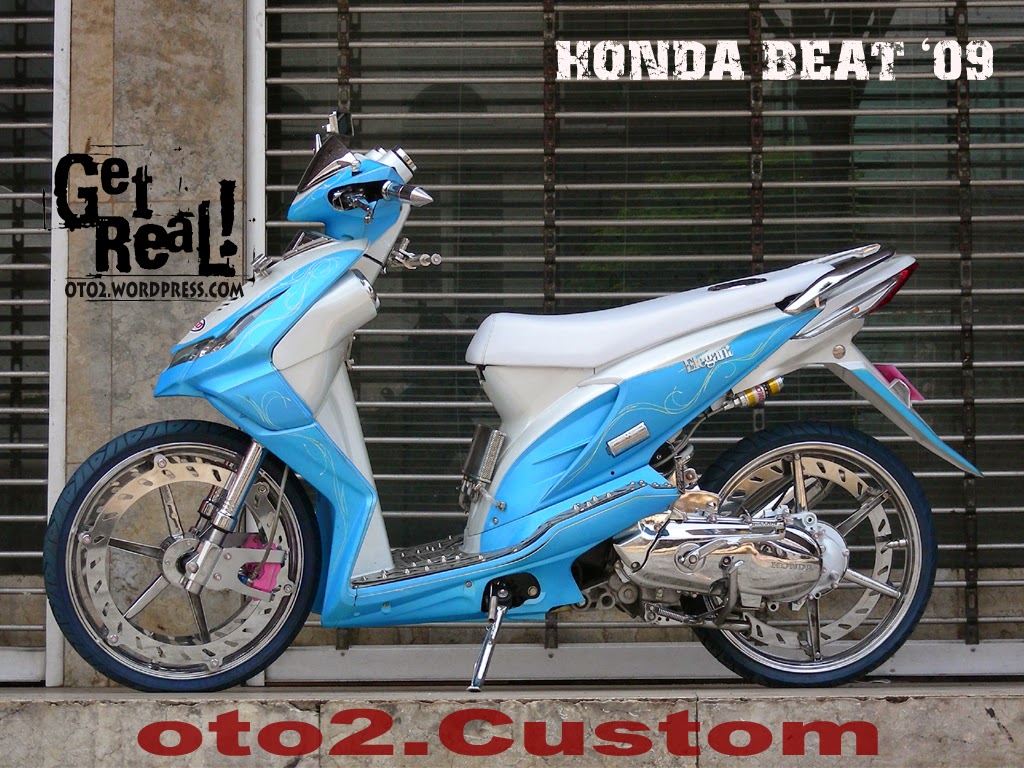 Modifikasi Motor Honda Beat Drag