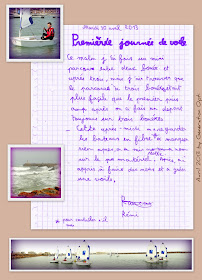 Stage Voile Optimist Canet-en-Roussillon 66 compétition vacances Pâques 2013