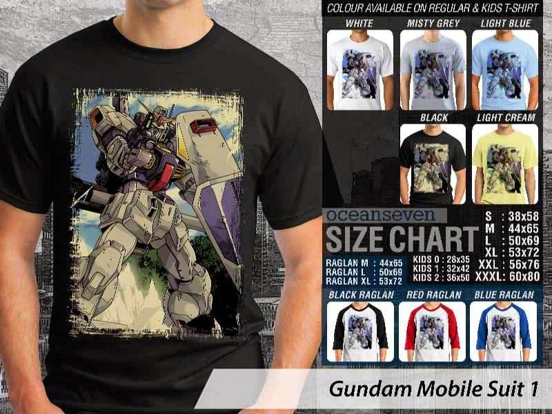 Kaos anime Gundam Mobile 1 manga