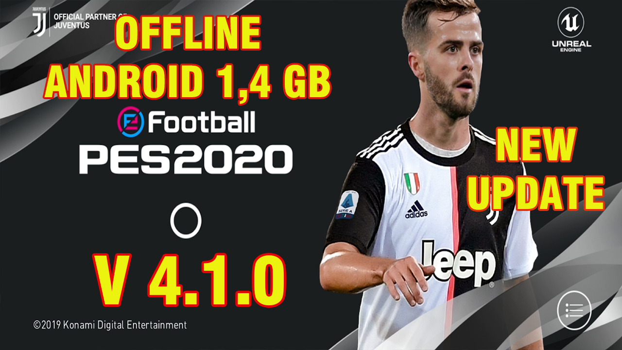 eFootball PES 2020 Mobile V4.1.0 Android Offline New Patch Transfers Update + New Kits Best Graphics