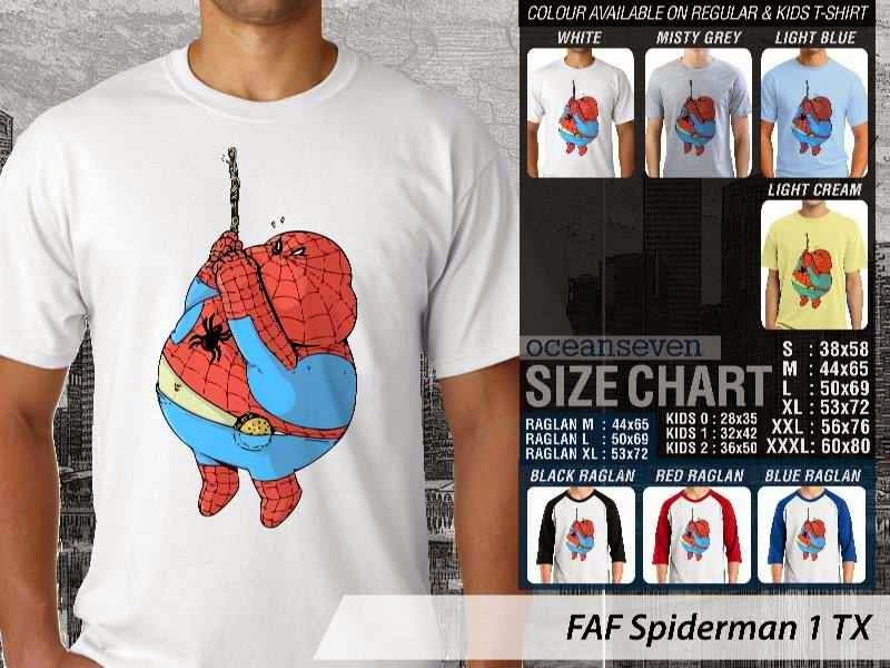 Kaos superhero Spiderman 1