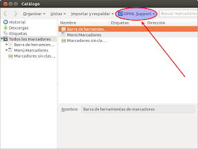 Deltify o seguir los cambios en tus marcadores de Firefox en Ubuntu