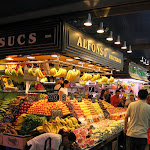 Barcelone: marché de la Boqueria Barcelone: marché de la Boqueria