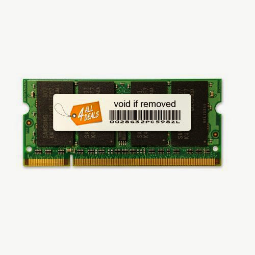  2GB DDR2 SDRAM DIMM Upgrade for Dell Latitude D620 D631 D820 Laptop PC2-4200 Computer Memory (RAM)