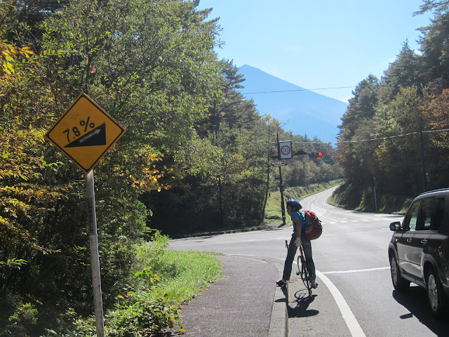 Cycling on Mount Fuji Subaru line Joe Wein's blog