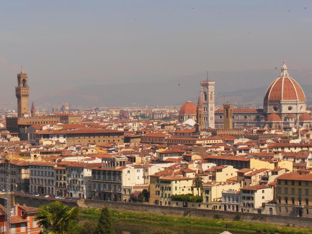 5 Días Descubriendo la Toscana Italiana - Blogs de Italia - Dia 2. Florencia Panoramica y Uffizi (1)