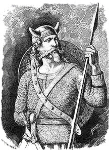 Tiw the ancient German war god whom Teutoburg is named.