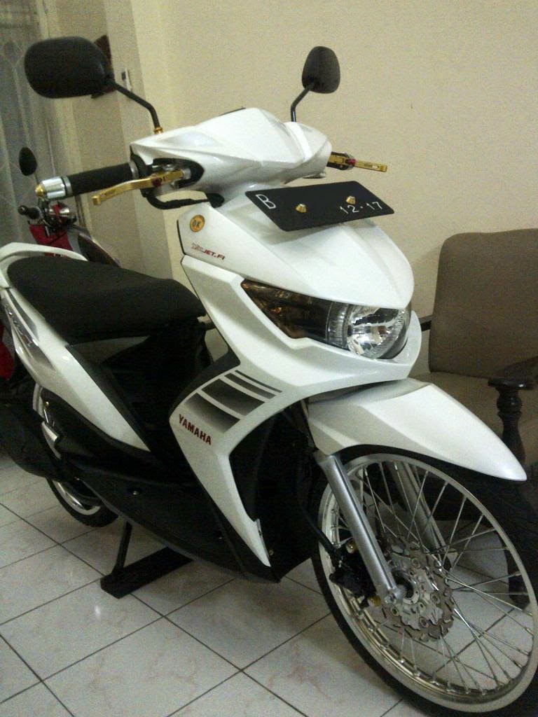 Modifikasi Yamaha Mio Sporty Velg 17