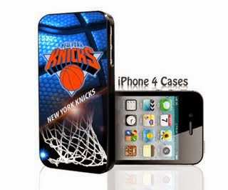 New York Knicks with Net NBA Basketball Iphone 4 or 4s Hard Case