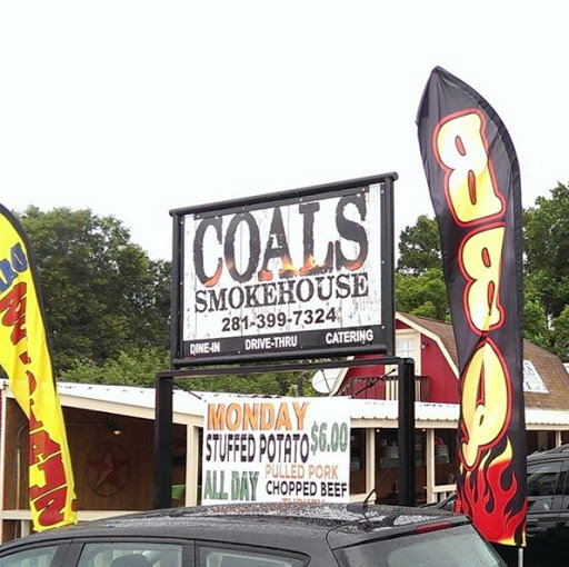 Barbecue Restaurant «Coals Smokehouse», reviews and photos, 25069 FM 2090, Splendora, TX 77372, USA