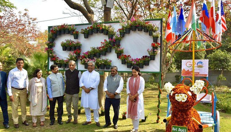 Union Minister Bhupender Yadav inaugurates two-day G20 flower festival in  New Delhi - Global Green News