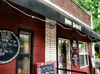 Iron Barley restaurant south stl chalk sign photo Iron Barley restaurant south stl chalk sign photo