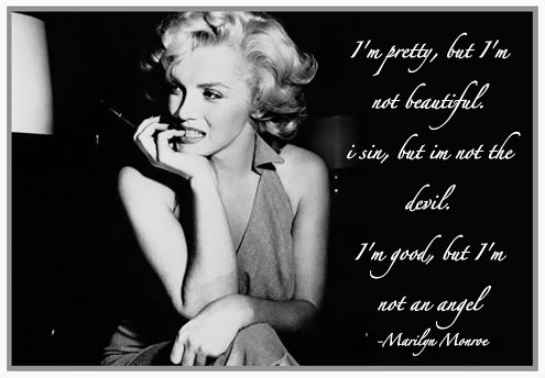 tattoos of marilyn monroe quotes. Marilyn Monroe Sayings