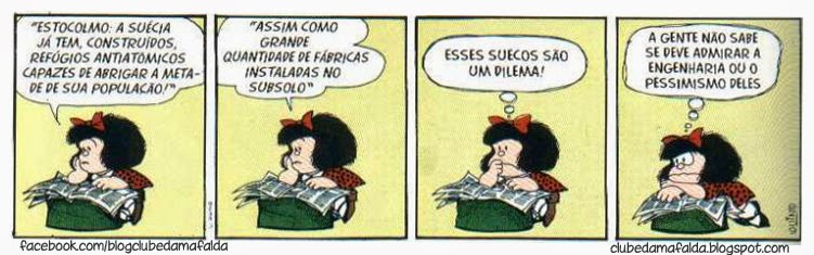 Clube da Mafalda:  Tirinha 625 
