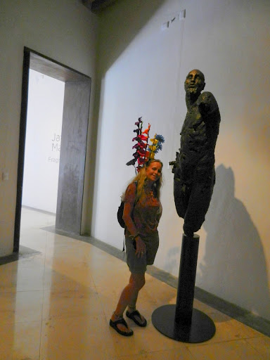 Javier Marin at the Diego Rivera Museum