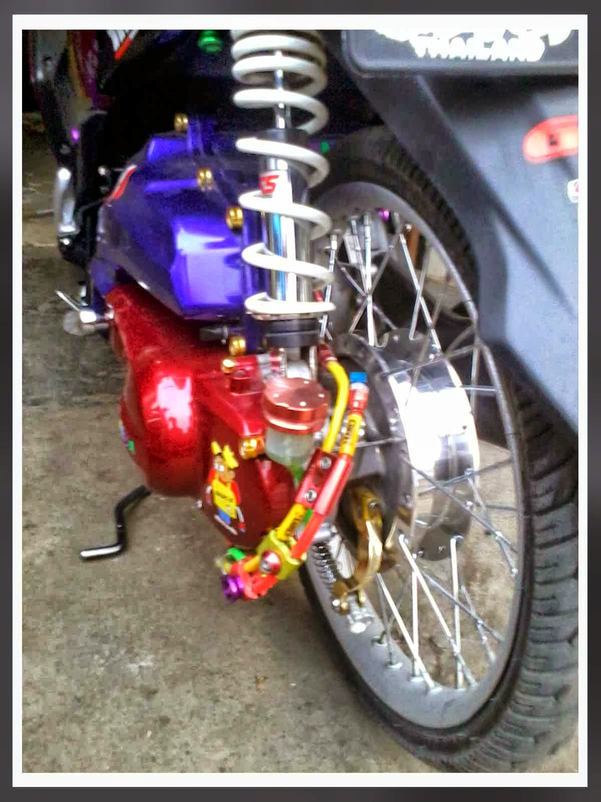 kelemahan mio soul gt Mio Soul Gt Modifikasi Striping