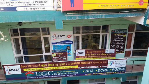 EGC Education Institute Pvt. Ltd., Below Vijaya Bank, Rajgarh Road, Kotla Nala, Solan, Himachal Pradesh 173212, India, Networking_Training_Institute, state HP