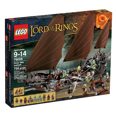 樂高 魔戒海盜船 Lego Lord Of The Rings Pirate Ship Ambush 魔女咪咪喵筆記 痞客邦