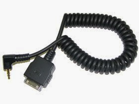  PIE 3.5-POD 4.5' iPod Dock to 3.5mm Headphone Jack Adapter Cable
