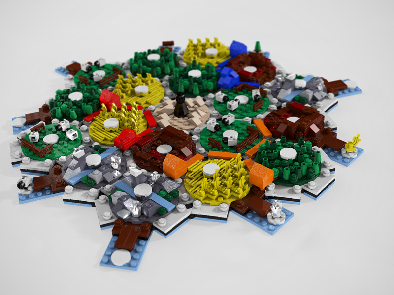 Lego Carcassonne | Wonderful