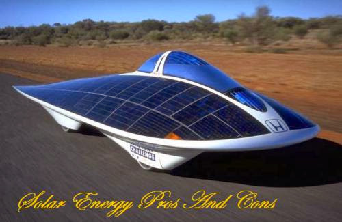 Solar Energy Pros And Cons