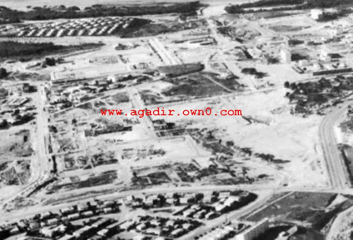 وسط المدينة بعد الزلزال 1960 باكادير 01%2520%252826%2529