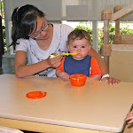LePort Private School Irvine - Low table for feeding at Montessori daycare
