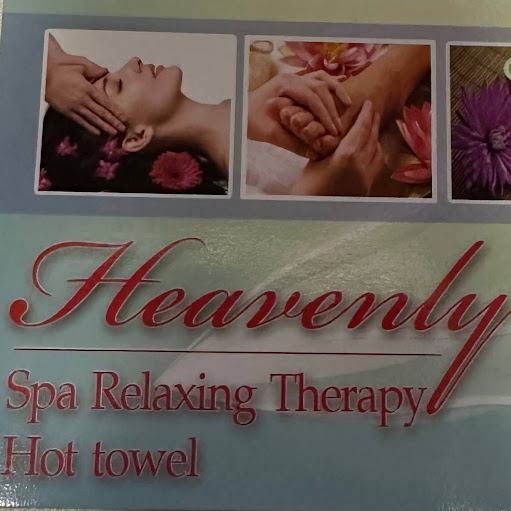 HEAVENLY SPA Relaxing Body Hot Towel Therapy logo